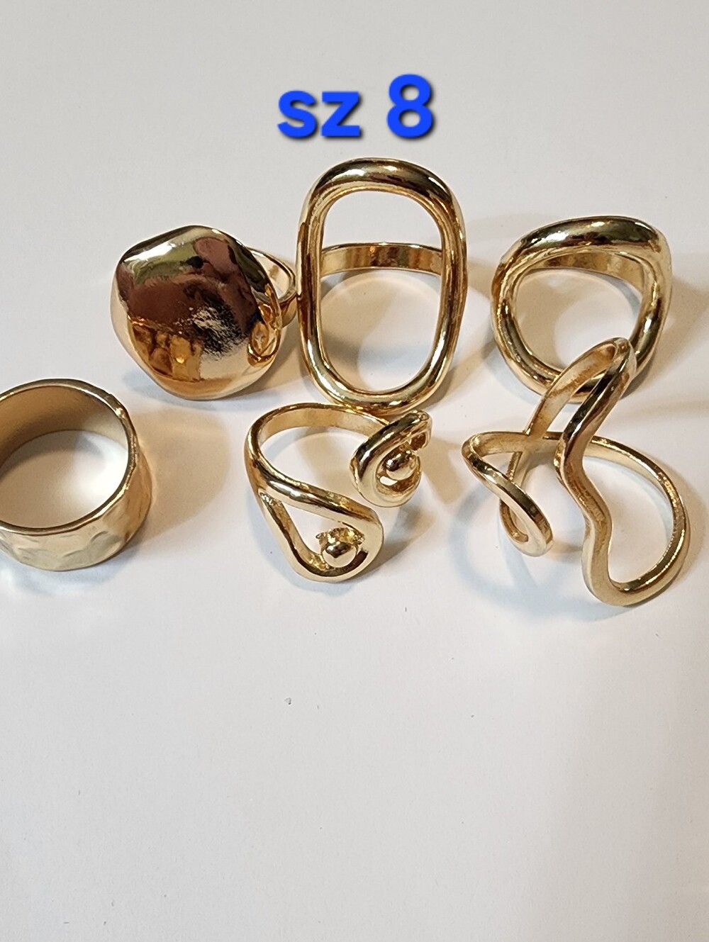 Ring Set Stacked Rings 18kt - Picture 4 of 5